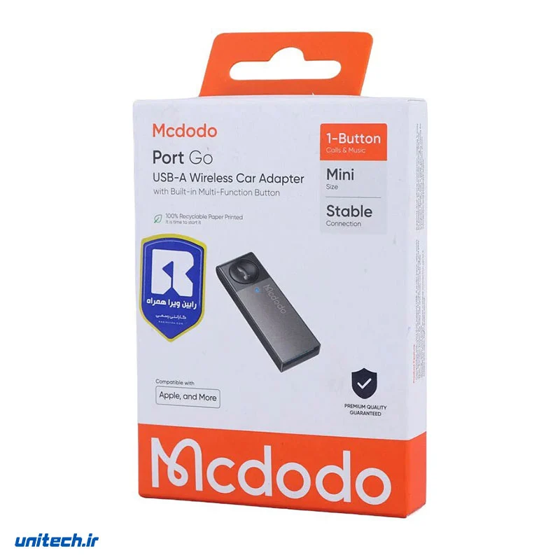 دانگل بلوتوث خودرو Mcdodo OT8251